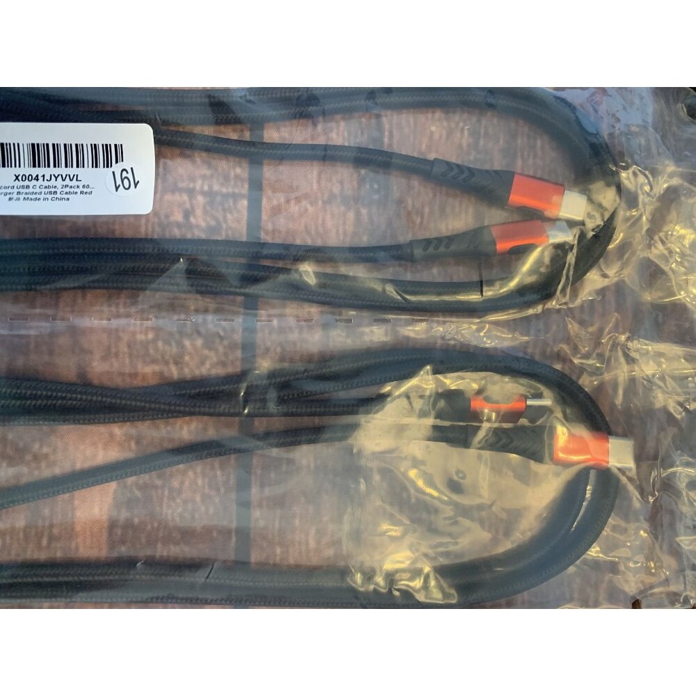 2-Pack Black Speaker Wire Cables 10ft Long With Red/Black Connectors Made In Chi